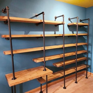 Wall Mounted Display Unit with Chalk Boards - Completely Customisable and Adjustable image 3