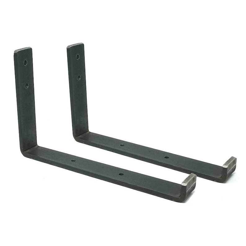 Steel Shelf Brackets to Fit Any Size Shelving Boards Metal Etsy UK