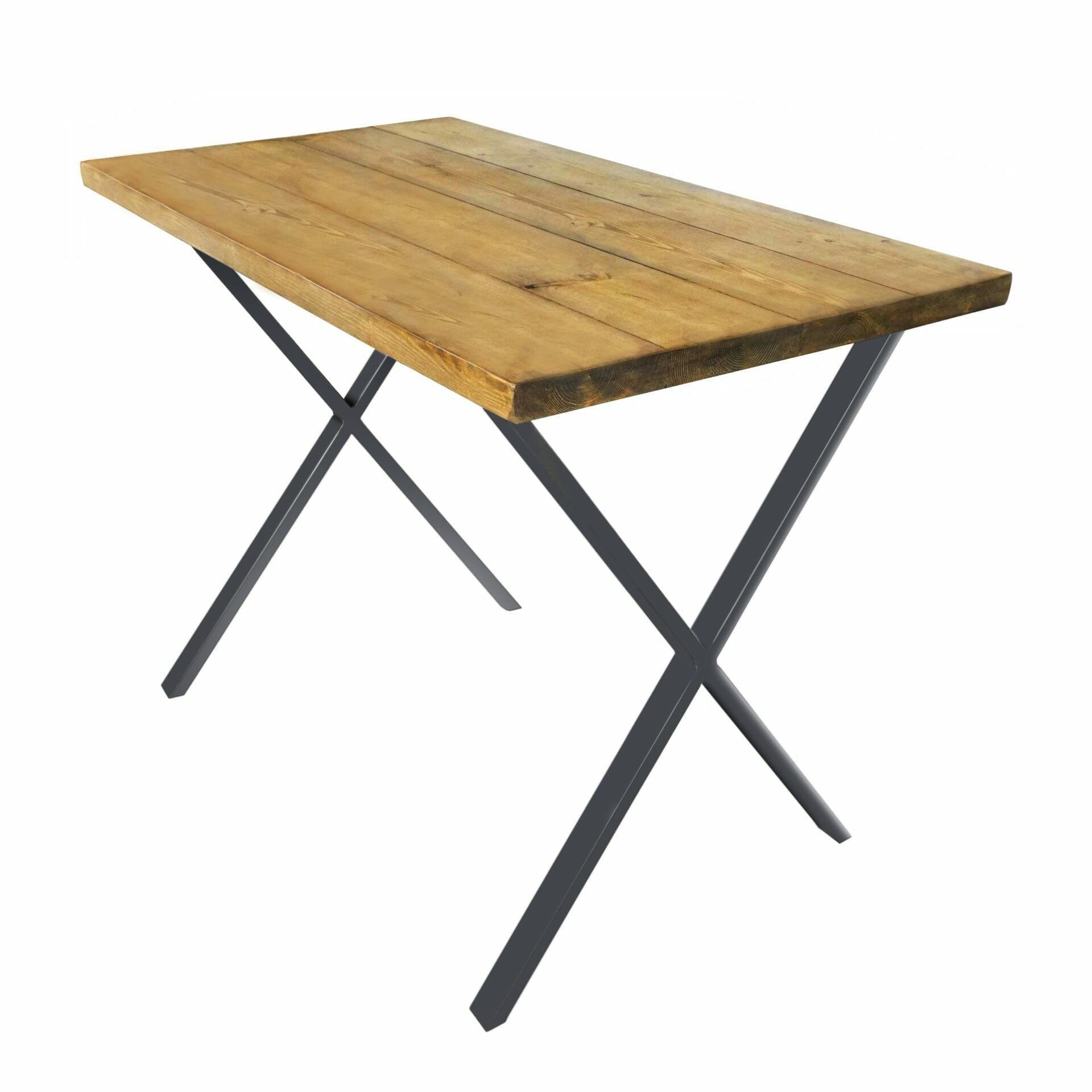 Tall X Industrial Steel Bar Table Legs - Etsy