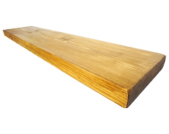 RECLAIMED steigerplanken met verborgen beugels van gipsplaat - rustieke zwevende planken - elke maat - beste prijzen op Etsy