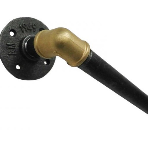 Pipe Stair Railing Etsy