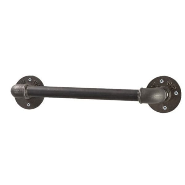 Industrial Style Towel Rail | Elbow Style | Vintage Look, Made From Industrial Pipe Fittings |