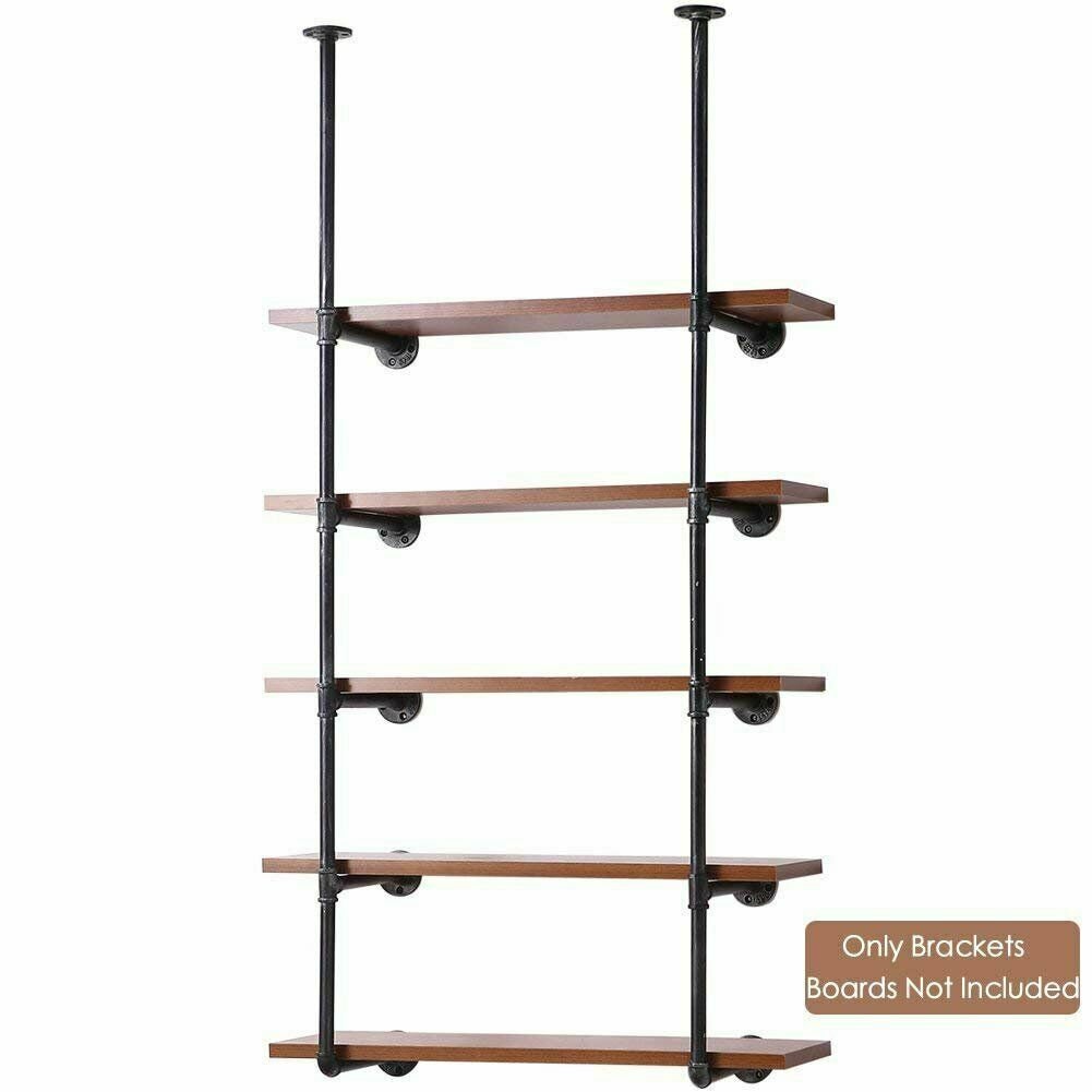 Industrial Floating Shelves Pipe Shelf DIY Rustic Shelves Etsy