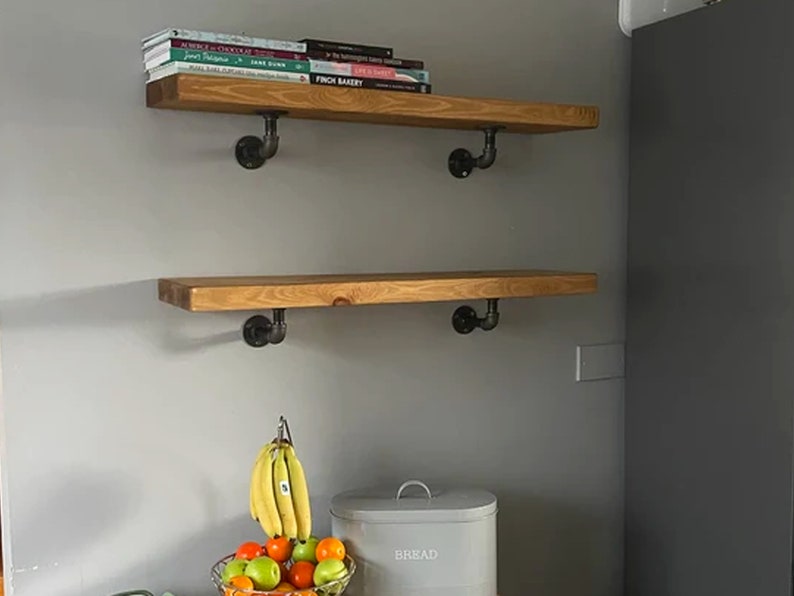 RECLAIMED Scaffold Boards - Rustic Shelves - Industrial Scaffold - Any Size - Best Prices on Etsy - Solid Wood Shelving - Vintage Book Shelf