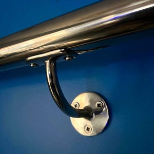 Handrail Stainless Steel Flat Ends External Grade 316 Anti-Corrosion Mirror Polished Stair Rail Bannister Stairs Hallway Grabrail