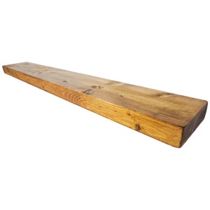 RECLAIMED Scaffold Boards - Rustic Shelves - Industrial Scaffold - 14cm X 3cm - Best Prices on Etsy - Solid Wood Book Shelf