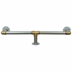 Custom Polished Brass Bar Foot Rail Kit High Quality Metal Bar Foot Rail  Easy to Fix Foot Rails Smoothly Finished Bar Foot Rails 