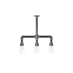 Bar Ceiling Light | Industrial Pipe Style - Etsy
