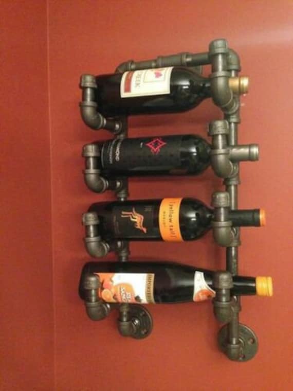 Industrial style wine rack sale