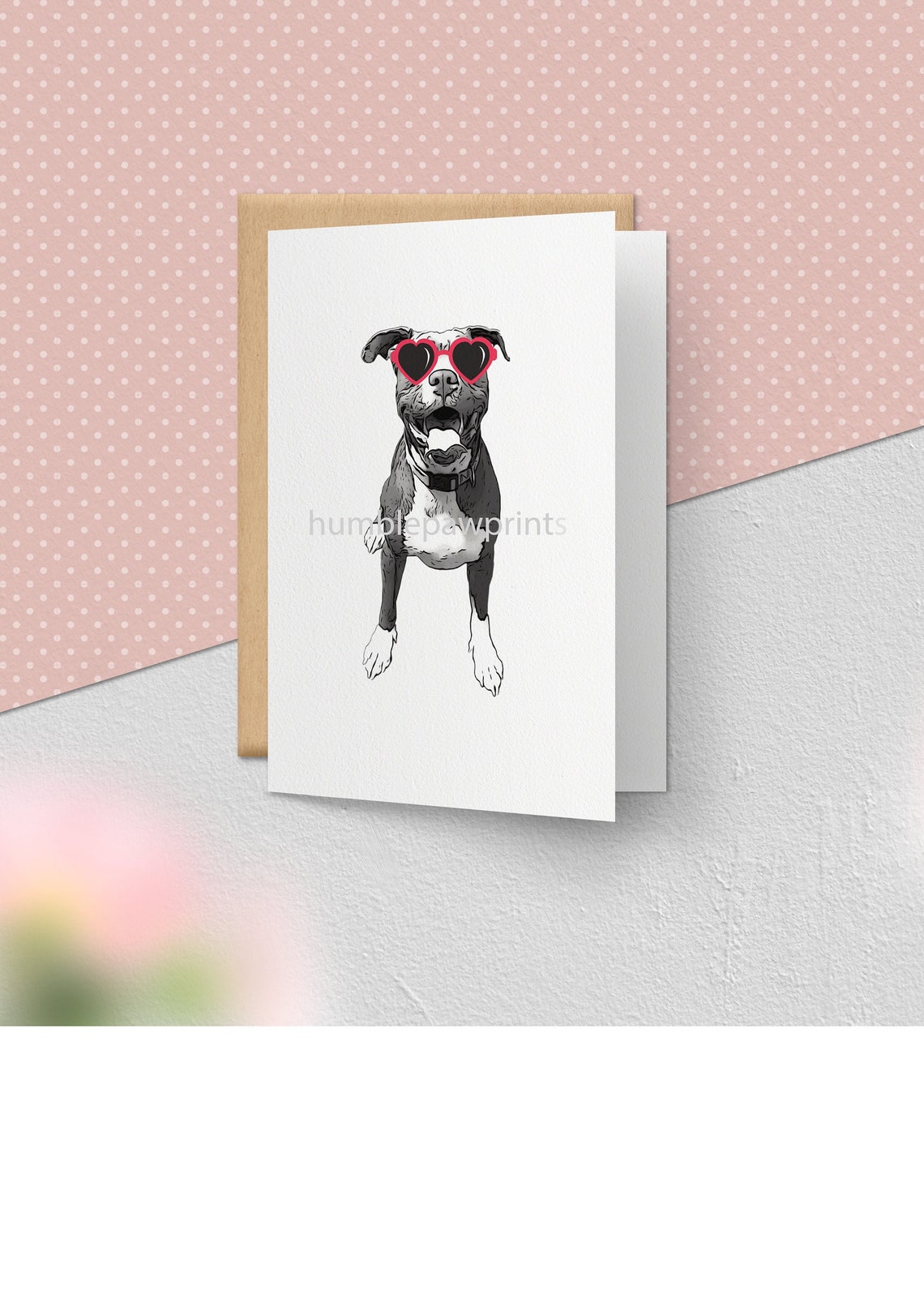 Instant Download Digital File | Pitbull Valentine Card | Dog Valentine's Day Card| Funny Dog ...