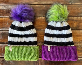 Halloween-beanie | Slouchy muts | Halloween-hoed