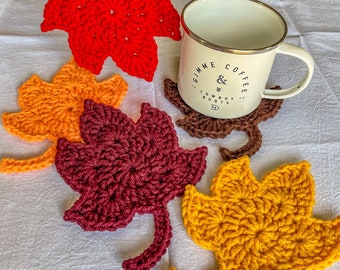 Herfstverlofonderzetter set van 5 inch