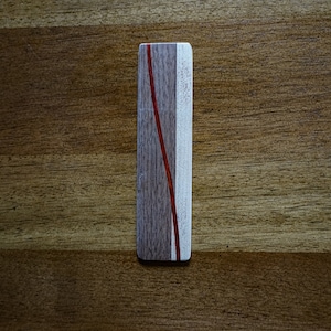 HANDMADE WOODEN BOOKMARK, unique bookmark, wood art gift, custom bookmark