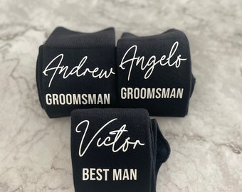 Calzini da sposo, Calzini da sposo, Calzini da testimone di nozze, Calzini personalizzati, Personalizza i tuoi calzini da sposa, Regalo da sposa