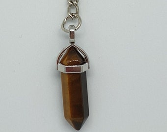 Tigers Eye Keyring