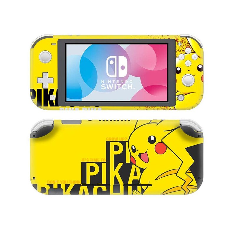 Pikachu Nintendo Switch Lite Skin Pokemon Nintendo Switch ...