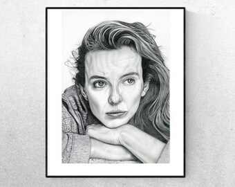 Killing Eve, Villanelle, Jodie Comer, Portrait