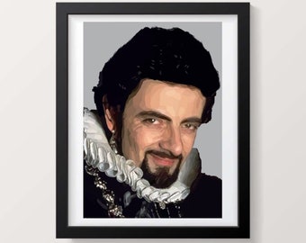 Blackadder, Rowan Atkinson, Portrait