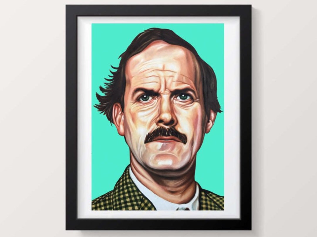 Basil Fawlty, Fawlty Towers, John Cleese, Portrait Etsy UK