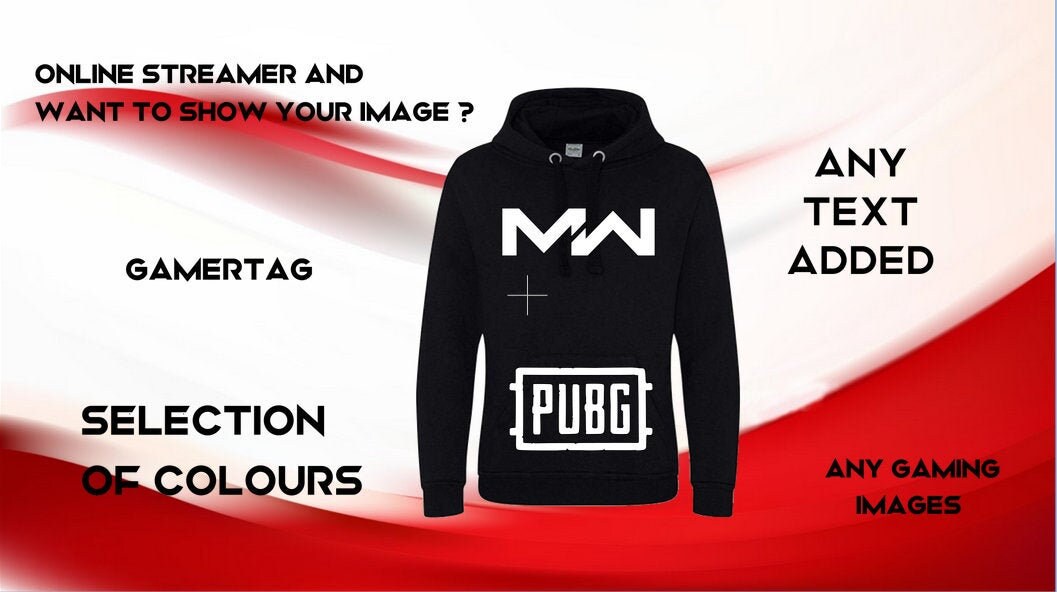 personalised gaming hoodie