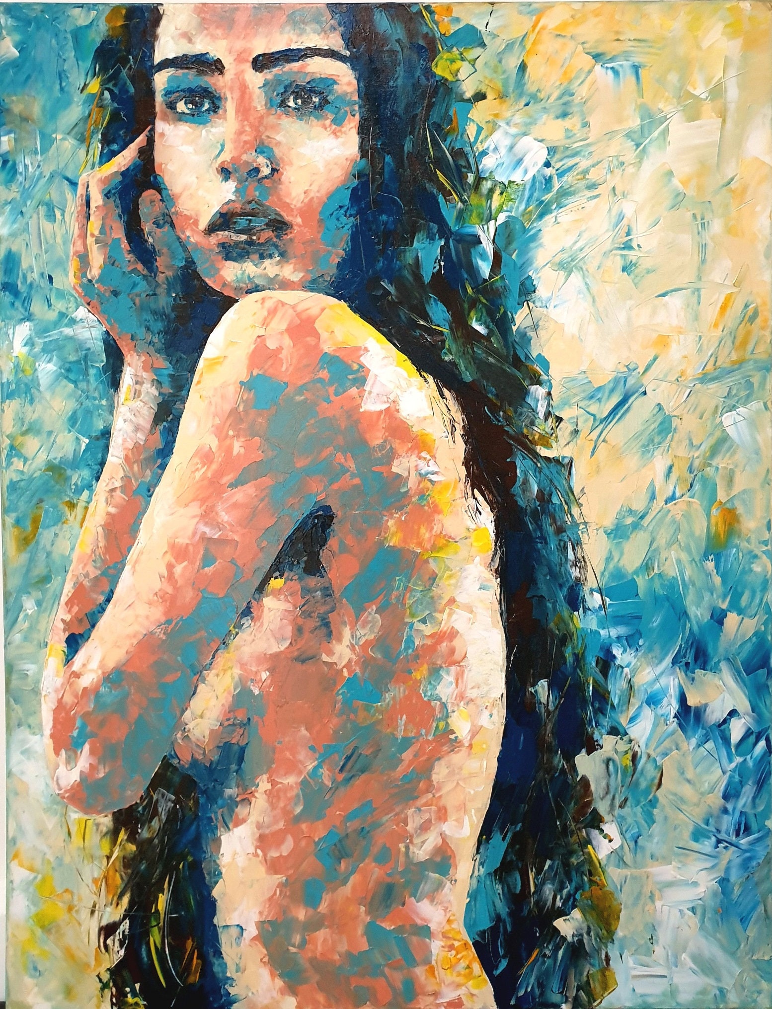 Nude Women Figure Art Erotic Painting Self Love Sex Wall Art Above Bed  Equality Art Naked Women Painting on Canvas Bedroom Decor - Etsy Denmark