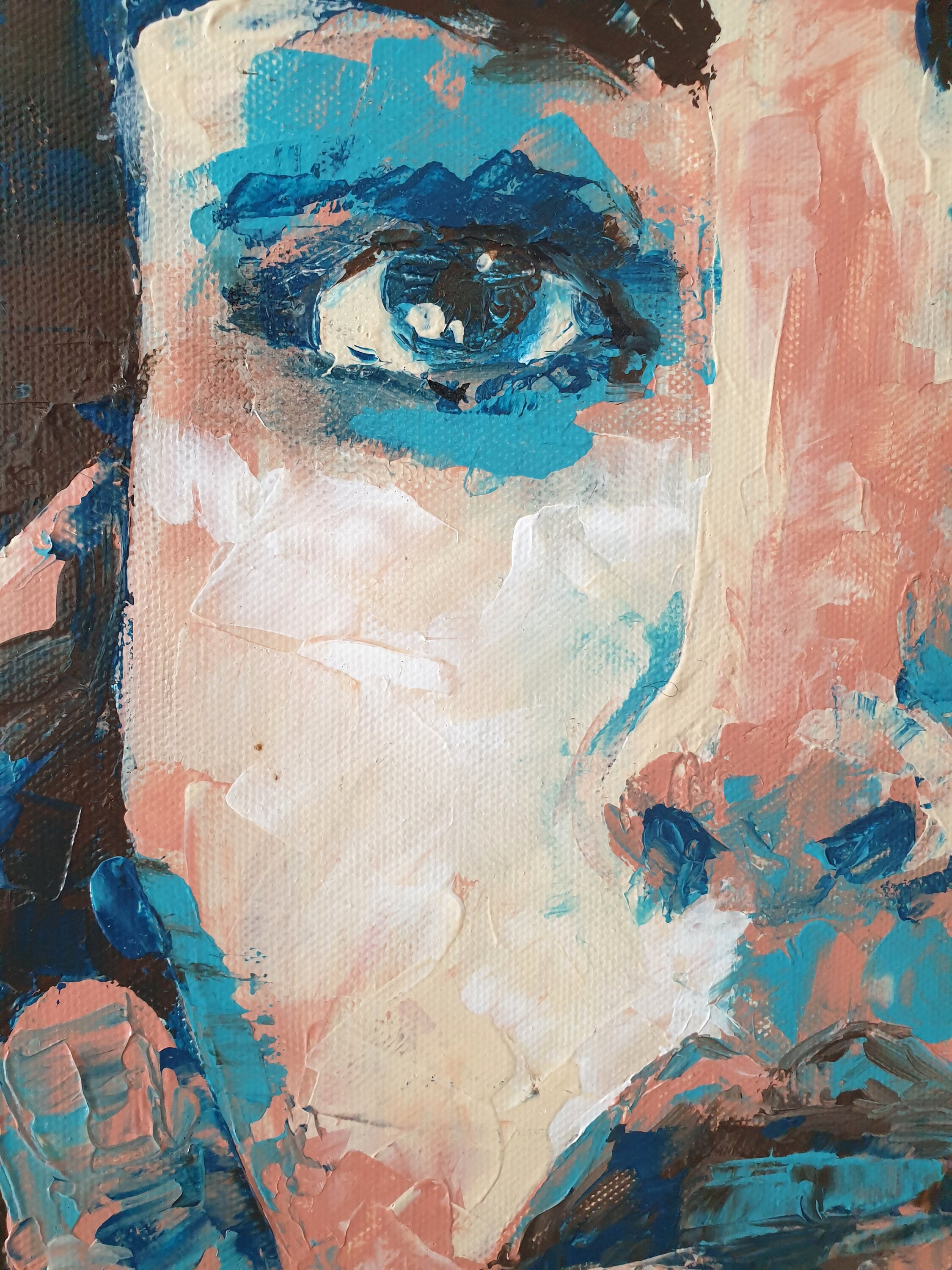 Nude Women Figure Art Erotic Painting Self Love Sex Wall Art Above Bed ...