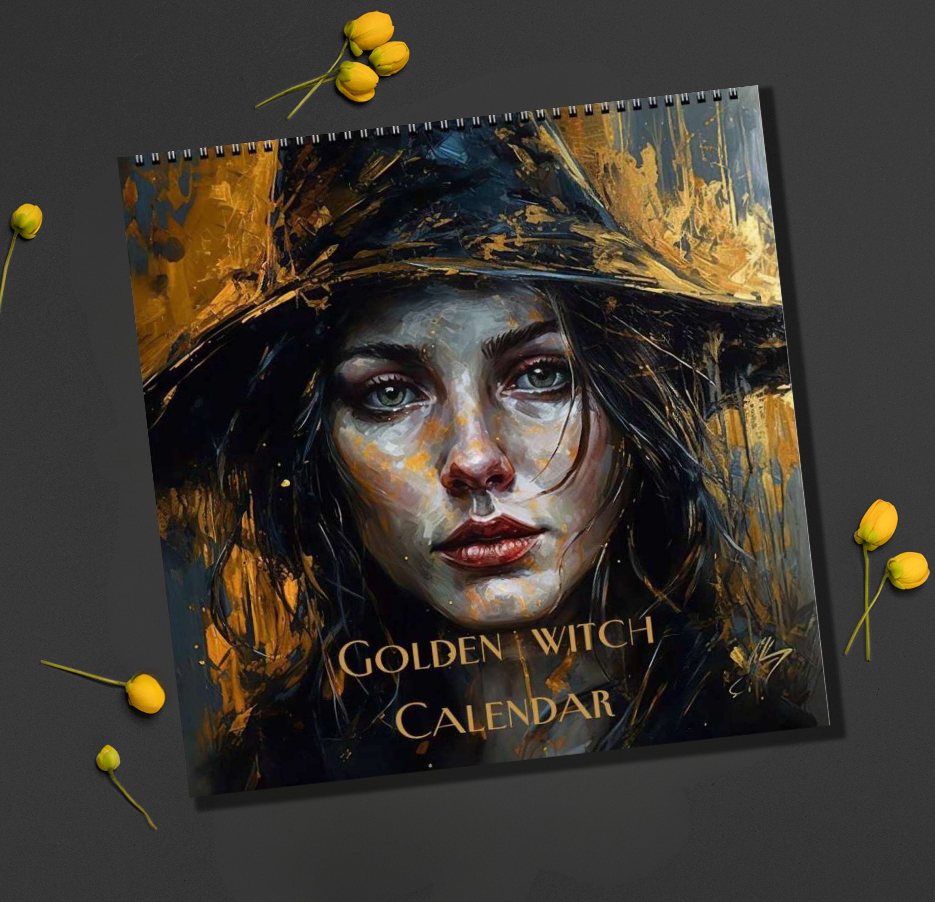 Witchy Desk Calendar - Etsy