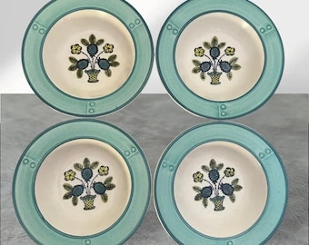 Vintage Metlox Poppytrail Vernon BLUEBERRY PROVINCIAL Bowls