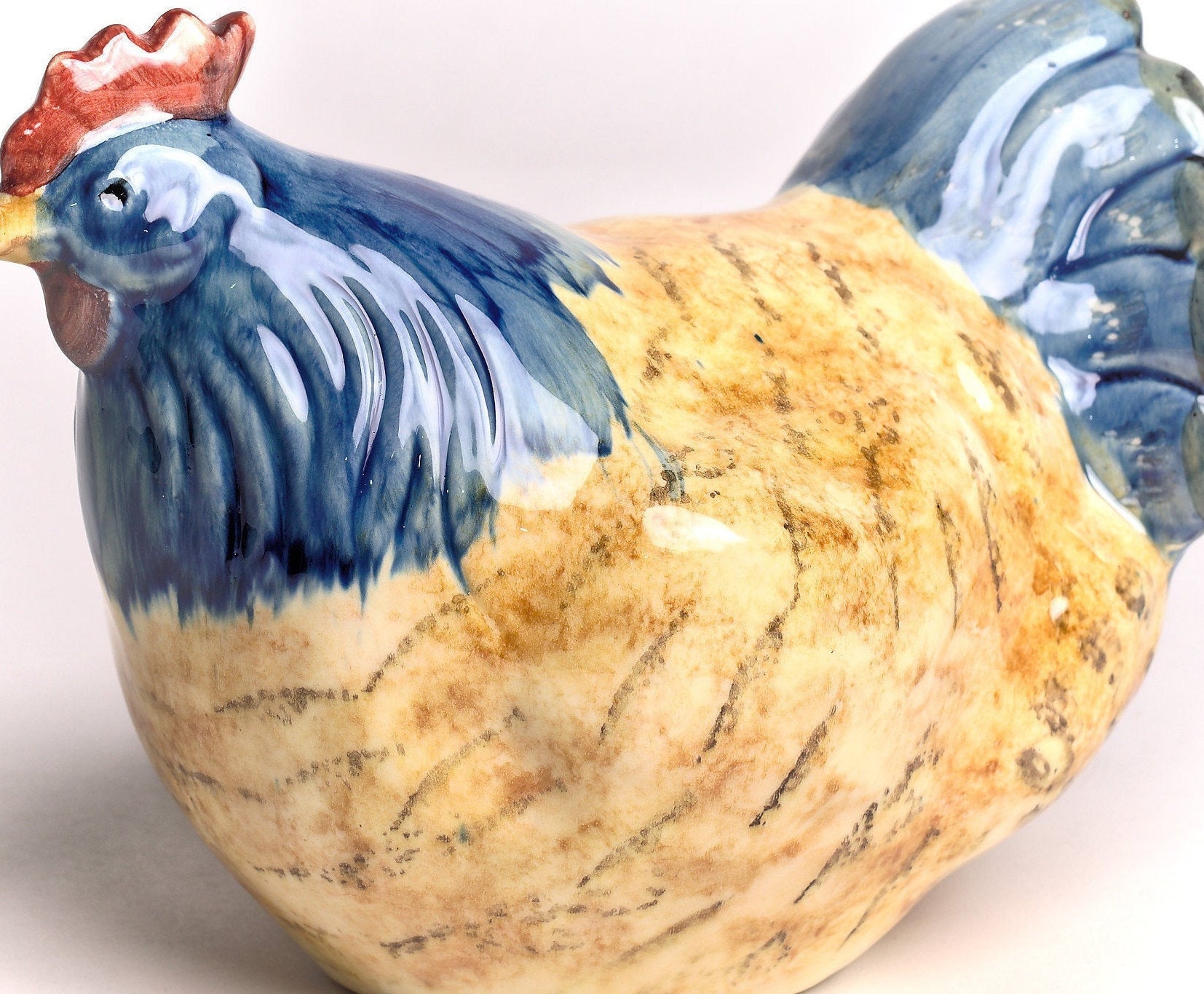 Poule et coq en céramique - medium - Webshop - Matelma