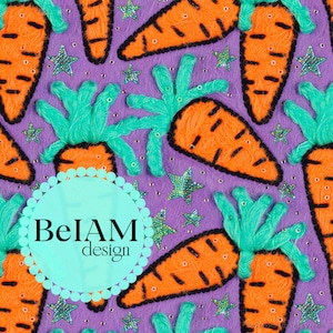 3D néon pailleté carottes de Pâques transparente motif fichier répétitif pour tissu sublimation Pâques papier numérique artisanat gobelet Design papier peint