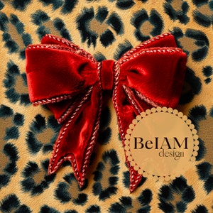 Leopard Print Bow Seamless Pattern Repeat Tile for Custom Sublimation Fabric Faux Embroider Seamless Digital Paper 3D Seamless Pattern