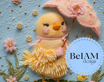 Easter Chick Seamless Pattern, Fabric Sublimation File (Digital Download)