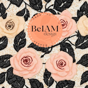 3D gedempt neutrale bloemen naadloze bestandsherhaling print voor stof sublimatie rozen digitaal papier ambachtelijke beker ontwerp behang