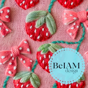 3D Coquette Strawberry Seamless Pattern Repeating File Fabric Sublimation Download Digital Paper Scrapbook Journal Surface Design Wallpaper