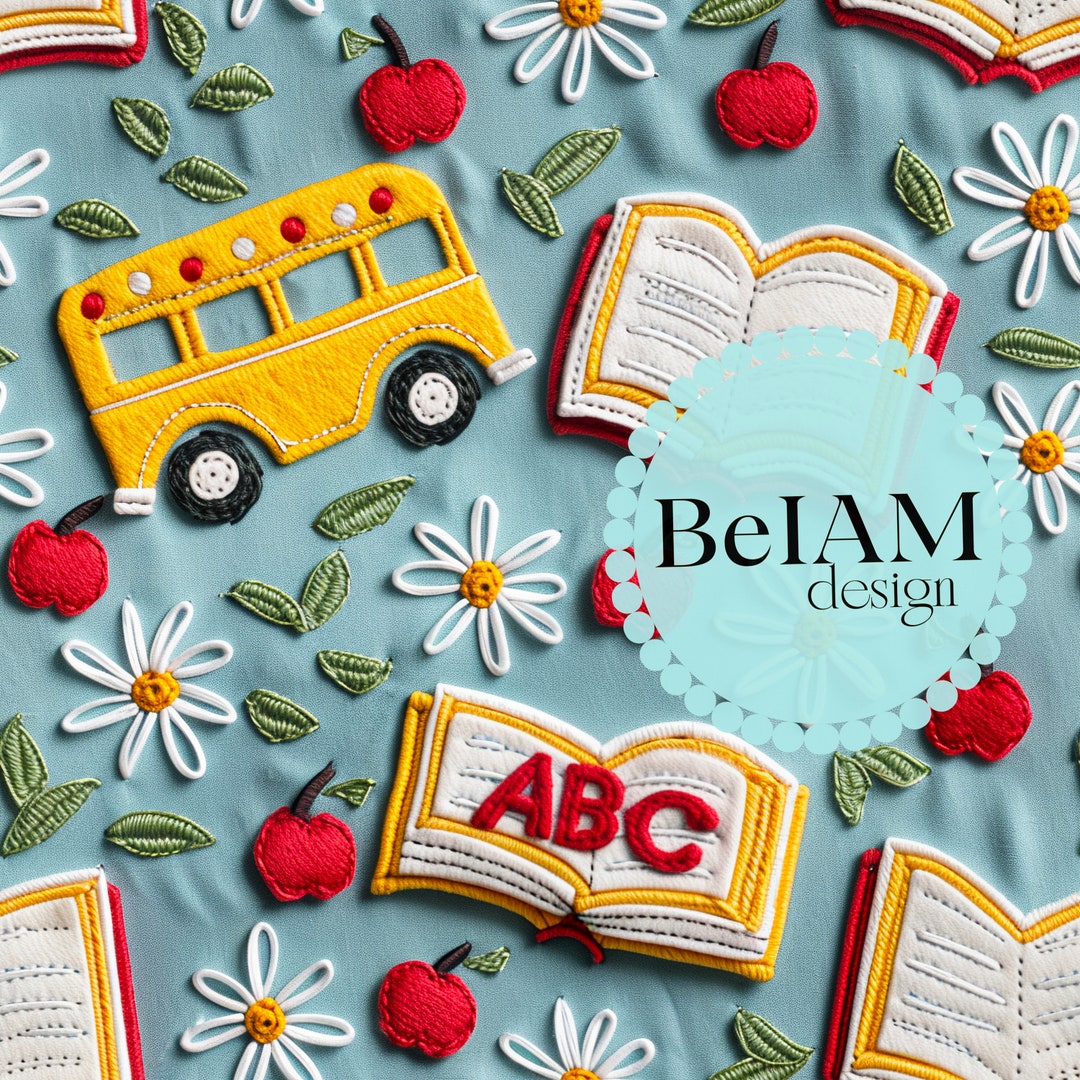 Bus School Pattern Print Comfy Winter Boots main image 0