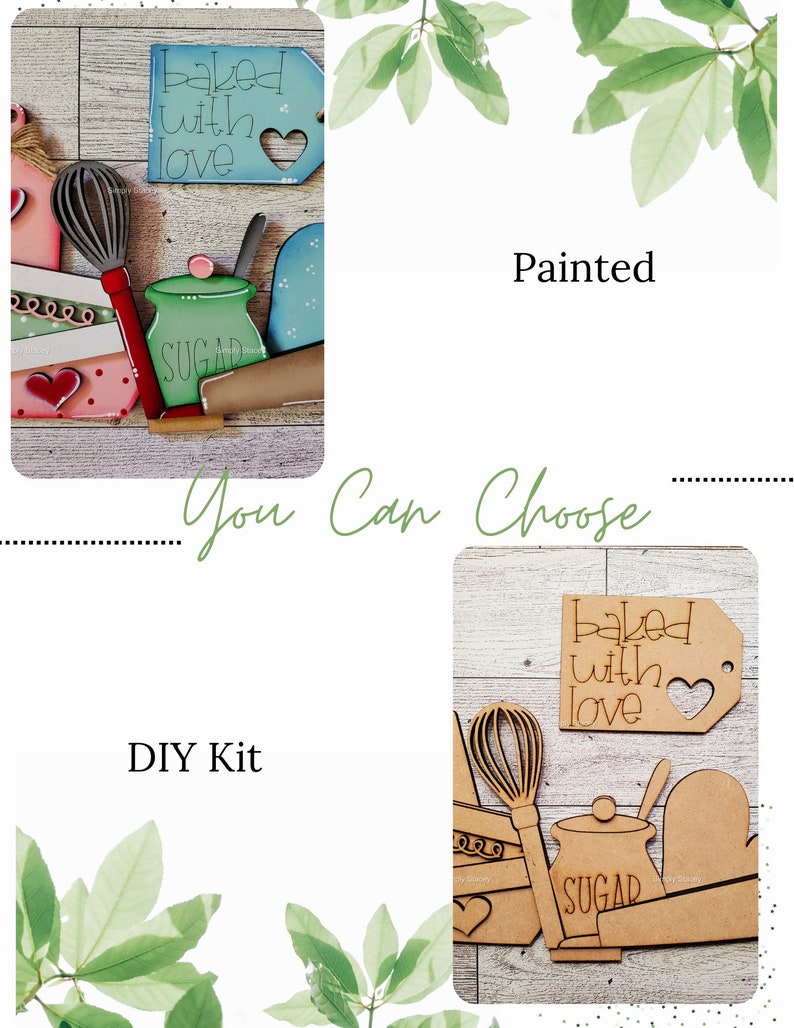 Baking Interchangeable Basket Insert Large or Mini, Hand-painted ...