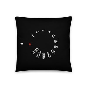 Hand Designed Photographer Gifts, Leica Shutter Pillow and Cushion Cover