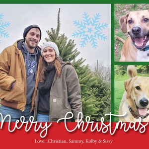 Customized Christmas Card
