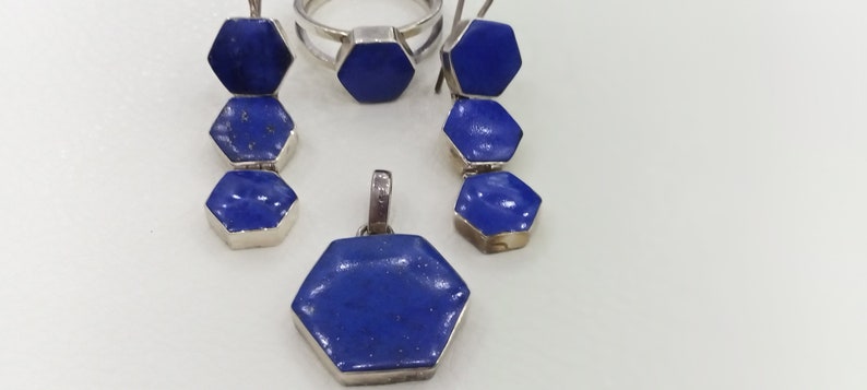 Lapis Jewelley Set