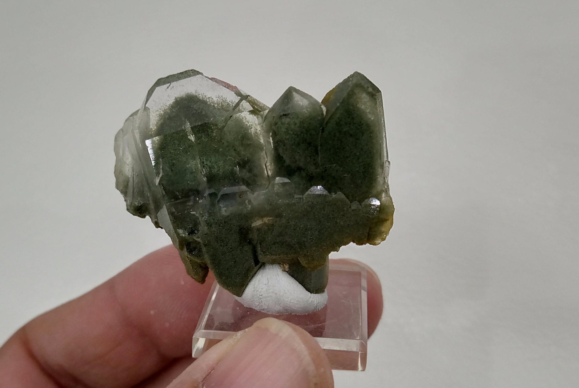 135 Grams Chlorine Quartz Crystals Double Terminated Etsy