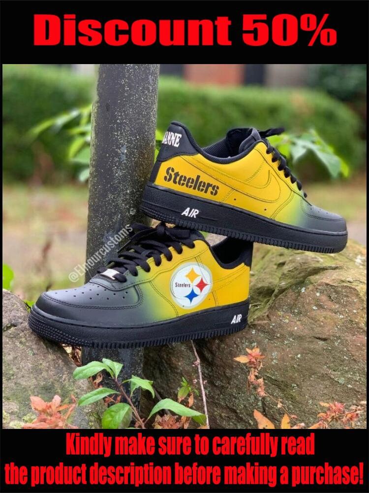 custom steelers air force 1