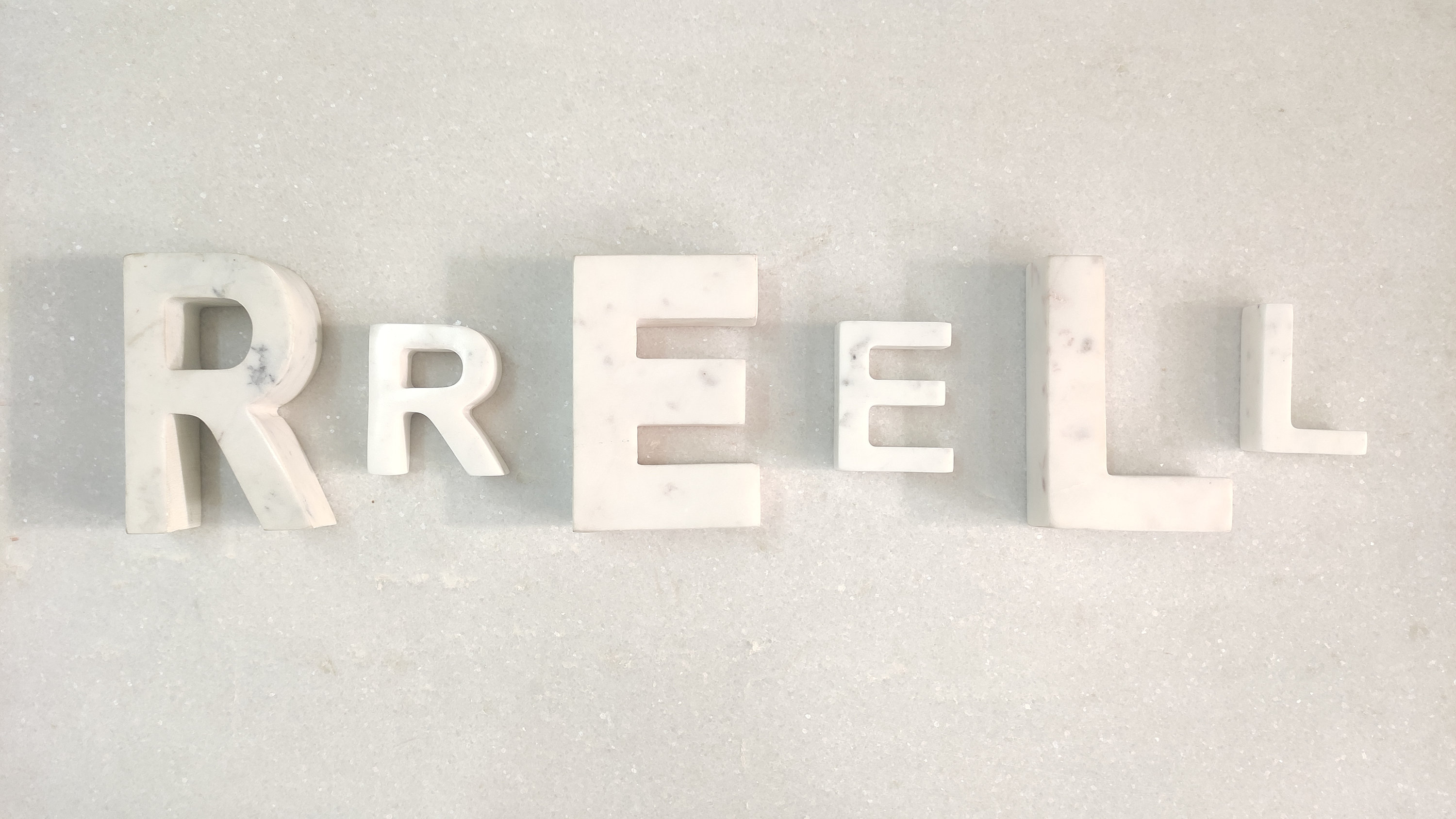 Personalised Letters, Marble Letters, White Marble Wall Letter, Marble ...