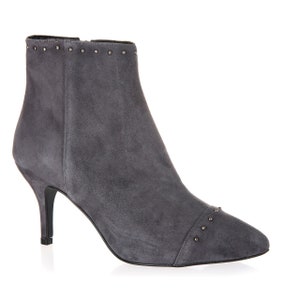Dark grey shop ankle boots uk