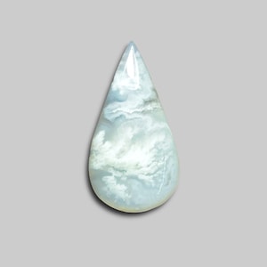 Rare Stinking Water Plume Agate Cabochon (CFS2542)