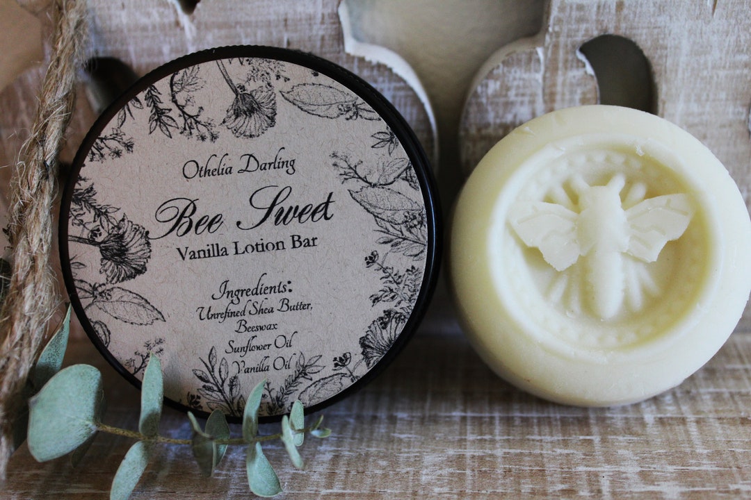 Vanilla Lotion Bar Honey Bee Vanilla Lotion Shea Butter Vanilla Lotion