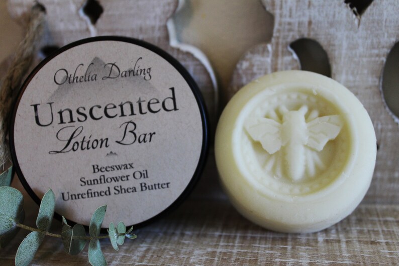Vanilla Lotion Bar Honey Bee Vanilla Lotion Shea Etsy