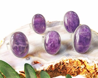 55Carat Real Amethyst Gold Plated Ring for Women February Chakra Healing Bezel Oval Shape Size 5,6,7,8,9,10,11,12 55Carat Real Amethyst Gold Plated Ring for Women February Chakra Healing Bezel Oval Shape Size 5,6,7,8,9,10,11,12