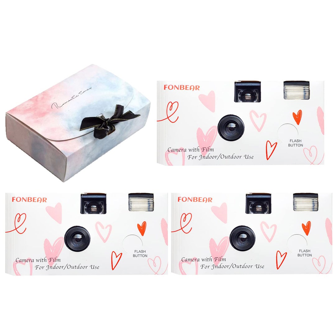 Disposable Camera for Wedding 3 Pack 27 EXP Single Use Etsy