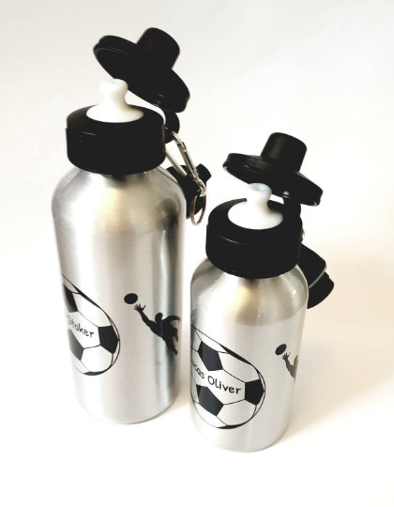 Personalised Football/football Water Bottle 400 & 600ml - Etsy Denmark