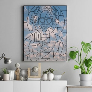 Jerry Garcia Art Print - Grateful Dead Gifts - Grateful Dead Tshirt